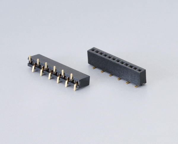 1.27mm Pitch Female Header connector-1.27x3.4 single row SMT