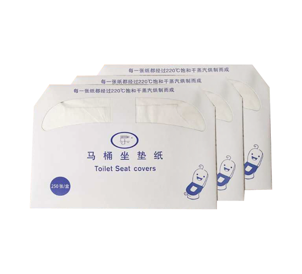 Disposable toilet seat paper