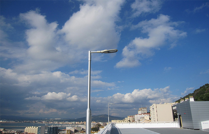 Gibraltar, City Lighting Project, 30W LED Street Light