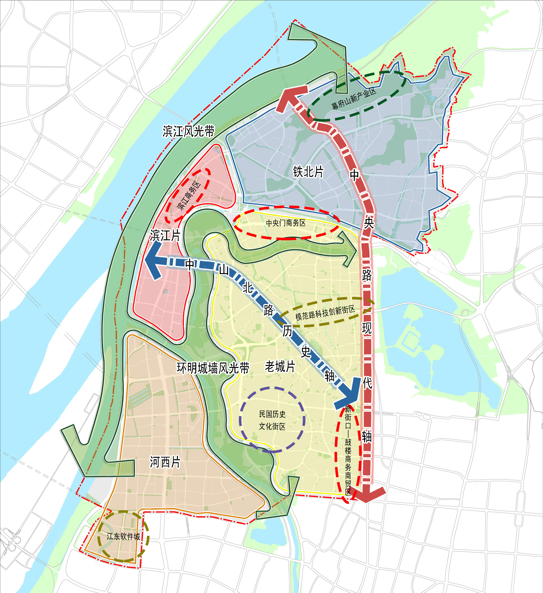 南京市鼓楼区总体规划（2013-2030）