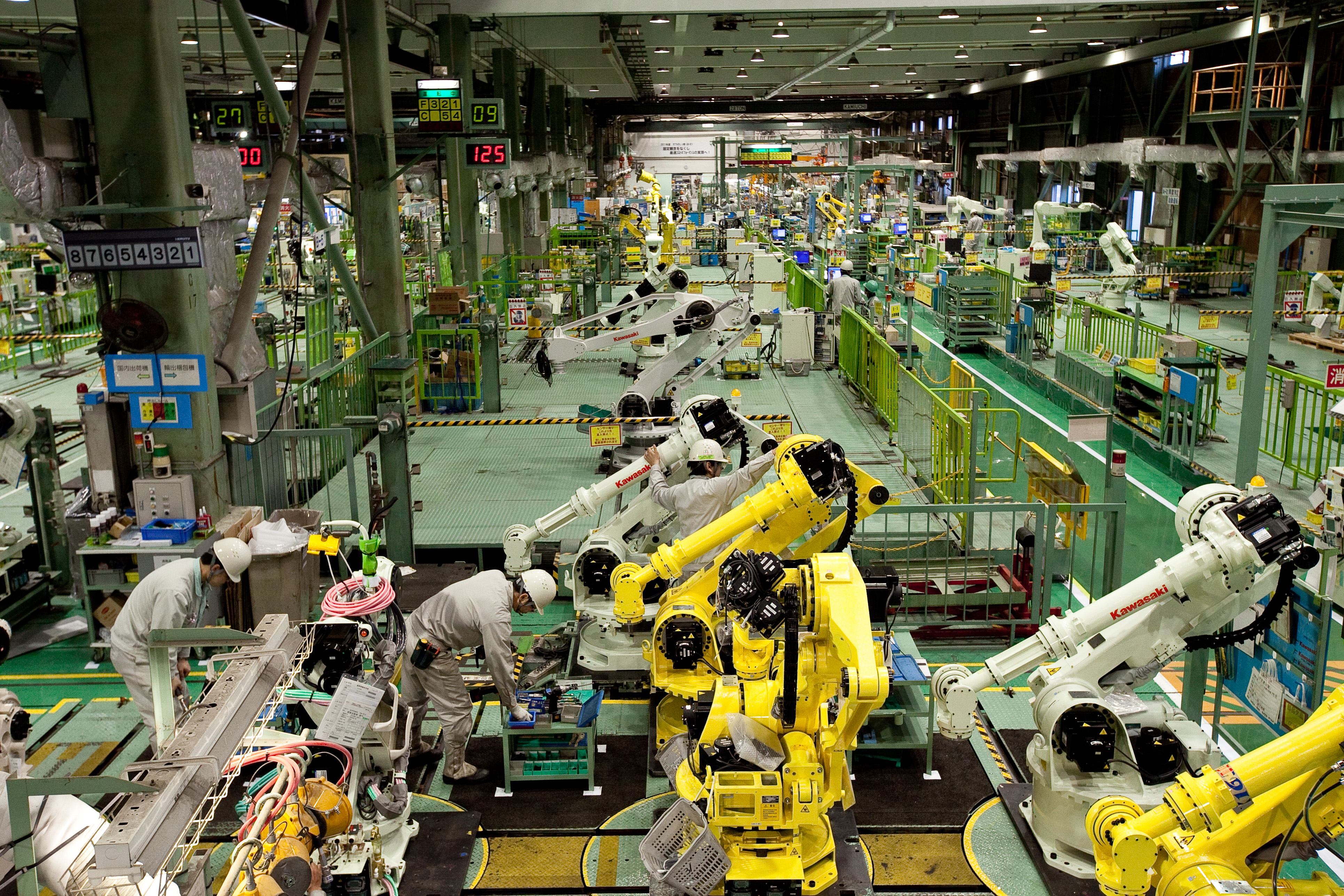 机器人自动生产线