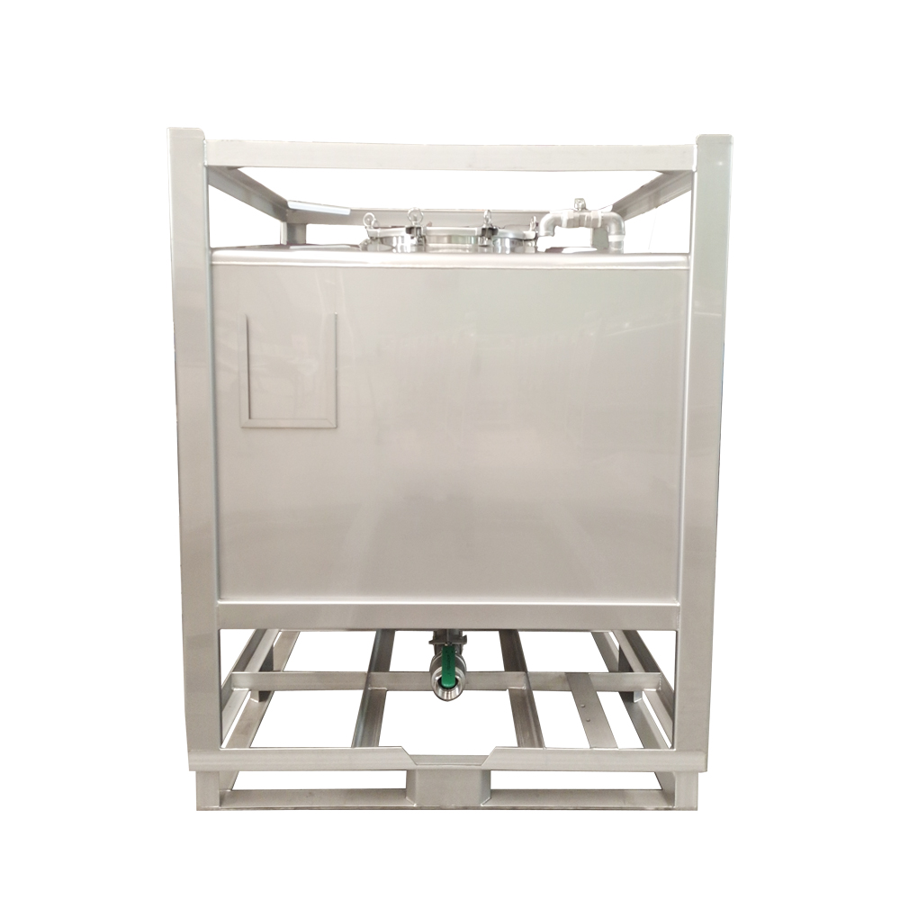 1000L Stainless Steel Tank With Frame