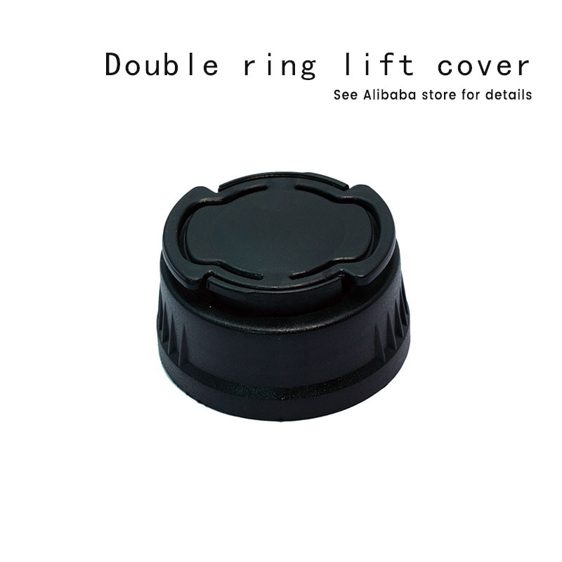 Double ring lift cover
