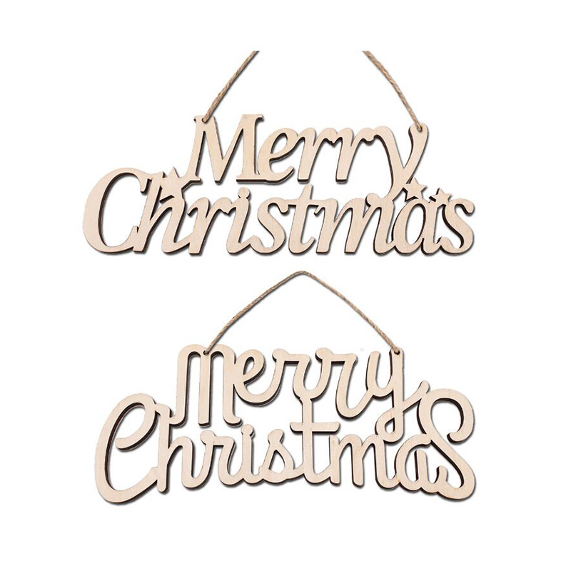 Merry Christmas  Wooden Letter Signs