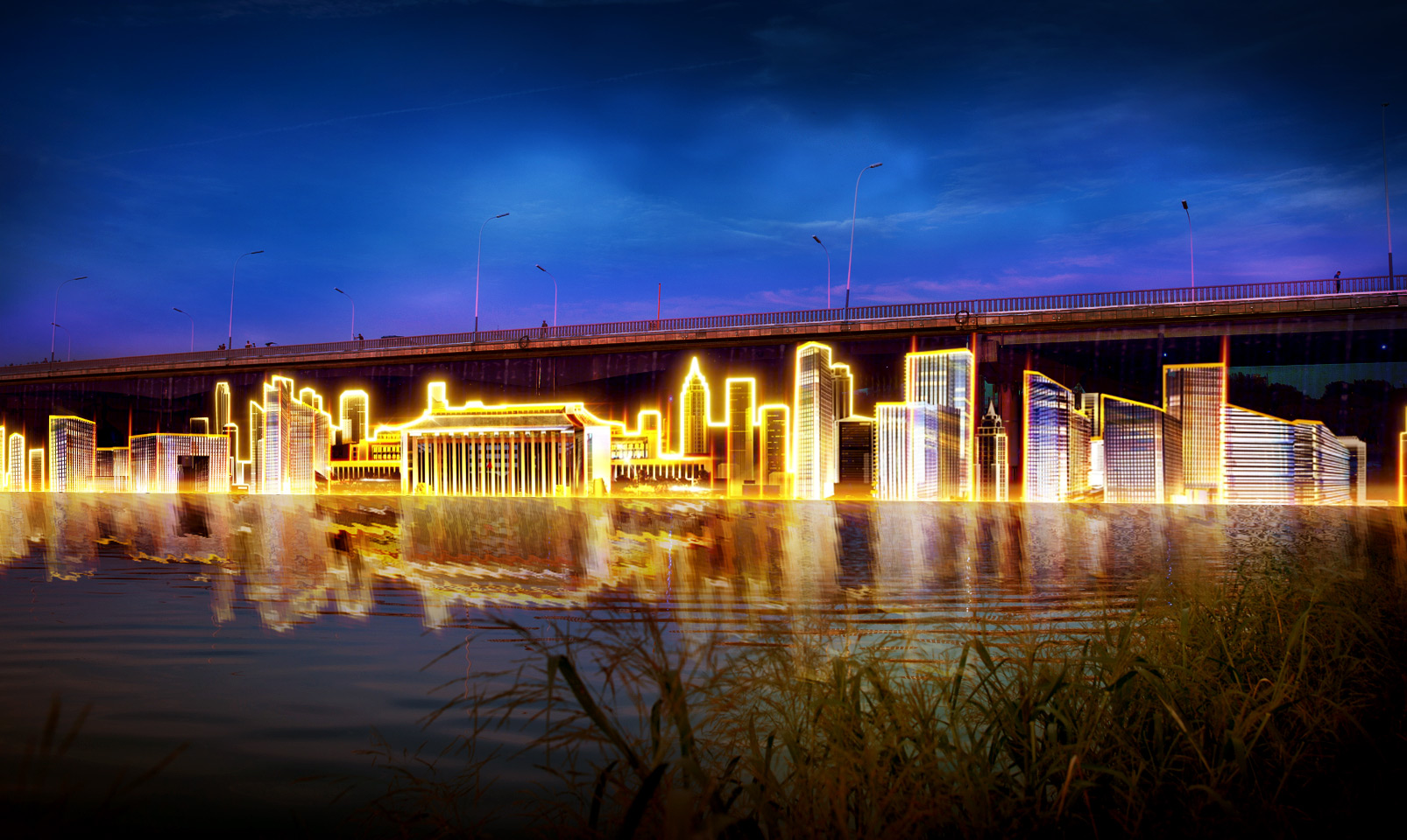 京杭大运河（通州区）•北京建国70周年