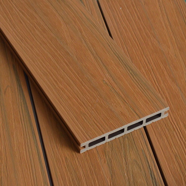 WPC Co-extrusion Decking W140*T21mm Teak