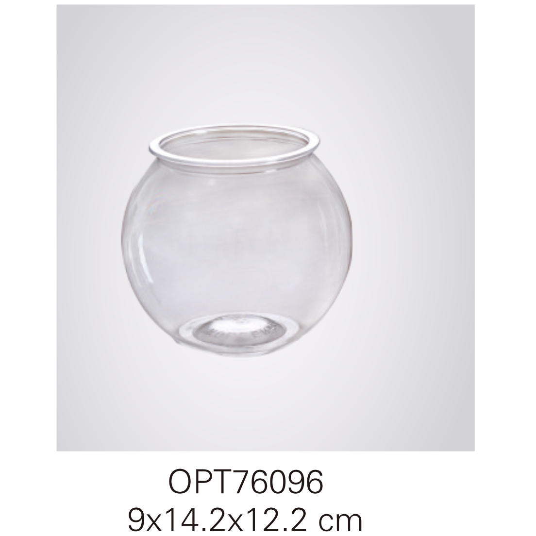 OPT76096 9x14.2x12.2cm fishbowls