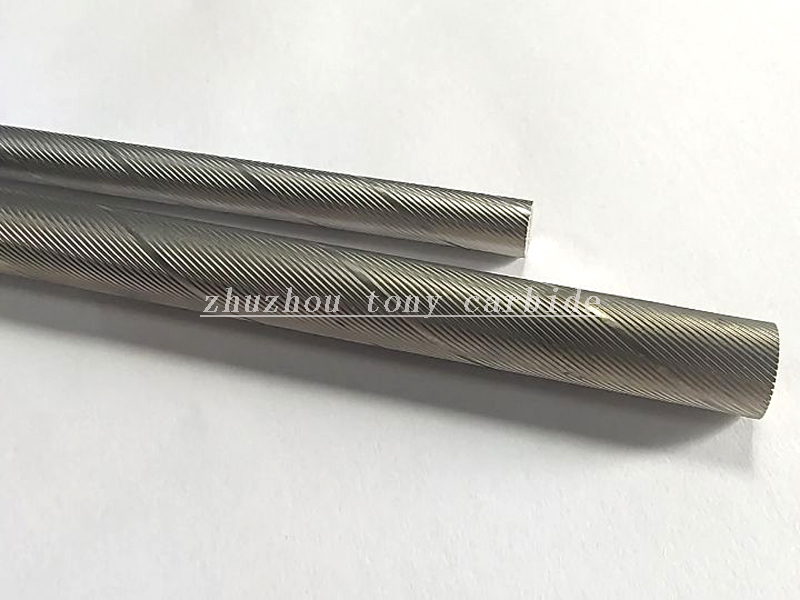 Tungsten Carbide Spiral Hole Rod From 3 to 32 mm