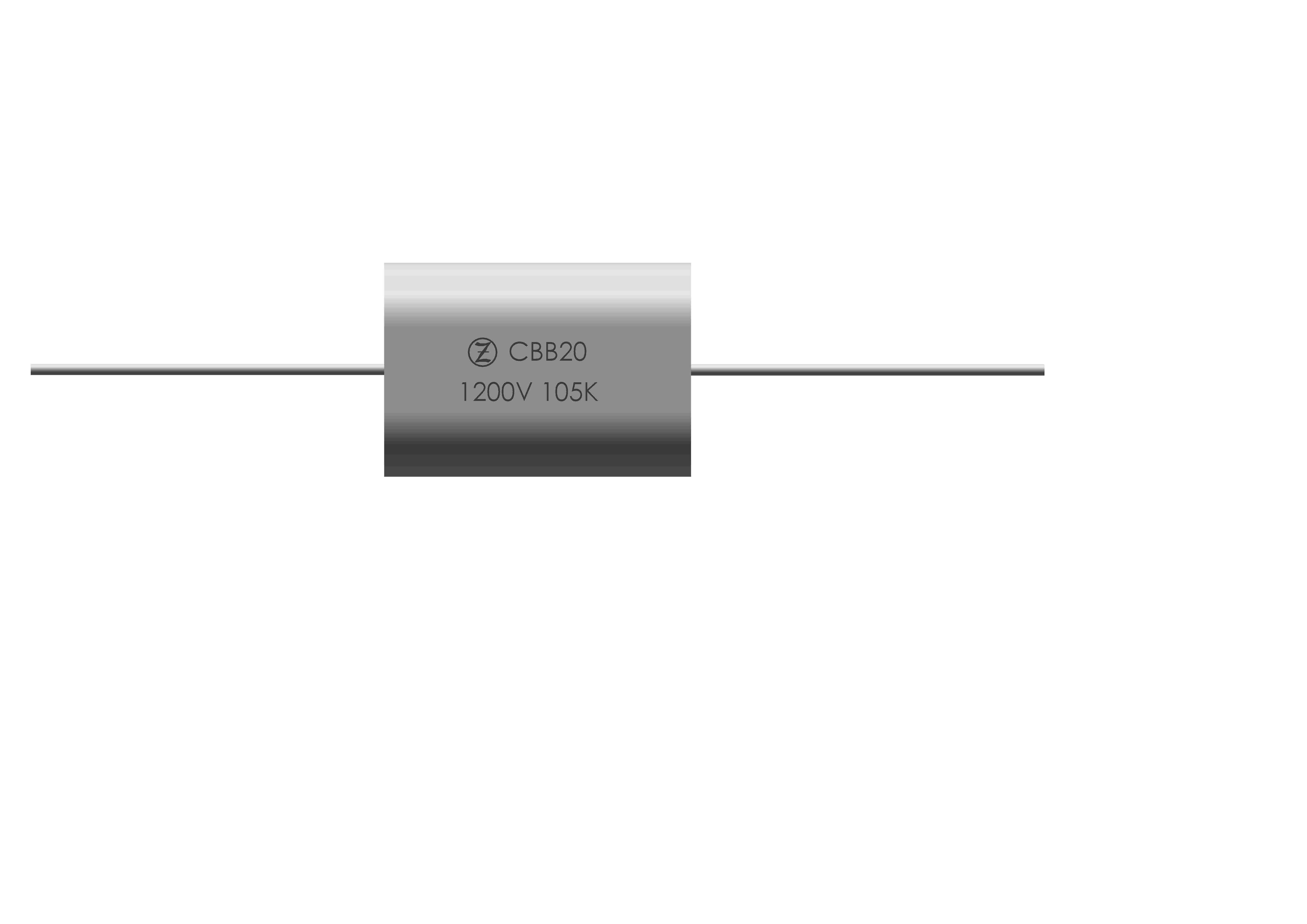 CBB20_Metallized polypropylene film capacitor (Axial-Type)