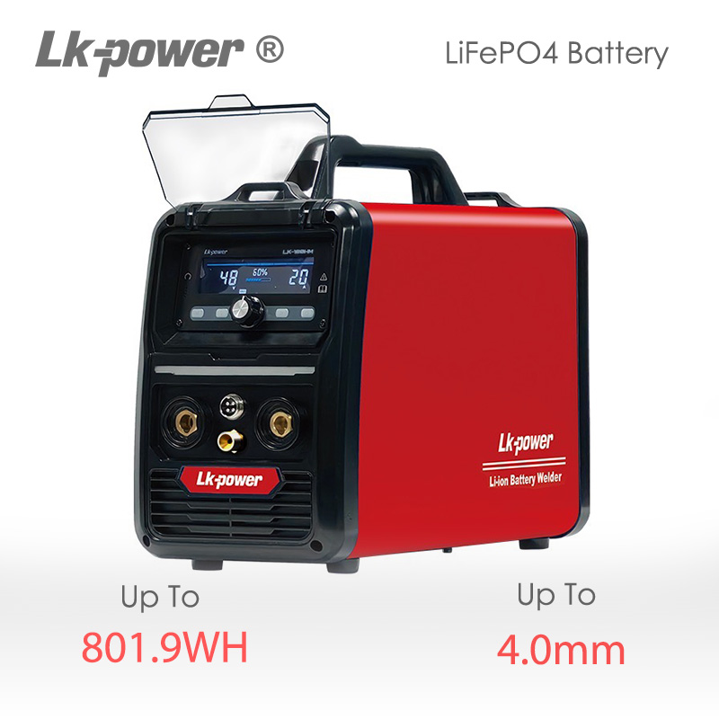 LK-180MH MMA TIG MIG 3 in 1 Battery Powered Welding Machine