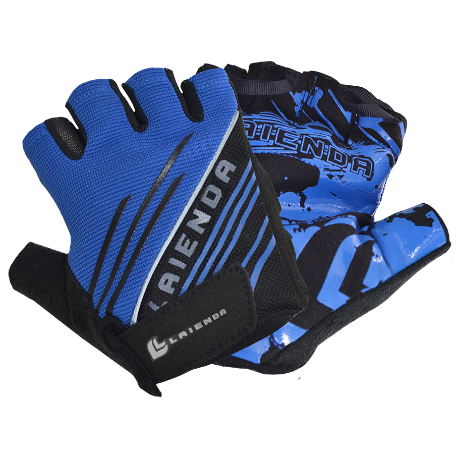 Breathable half-finger sports gloves