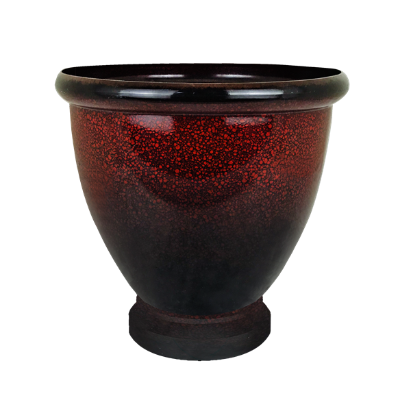 杯盆 陶瓷红