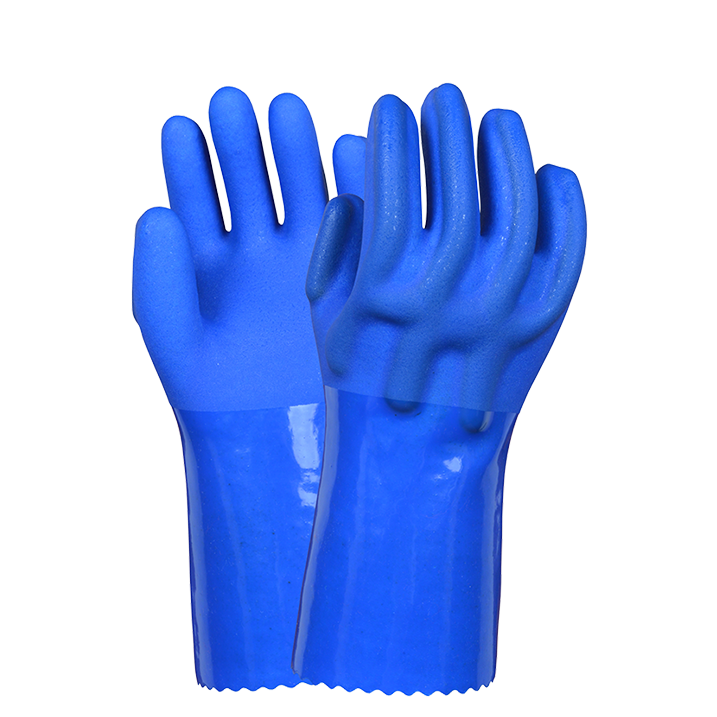 PVC anti-impact gloves