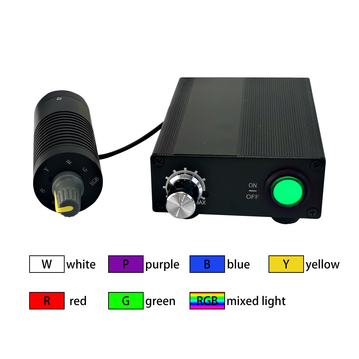 L6511-7 LED point light with seven light color