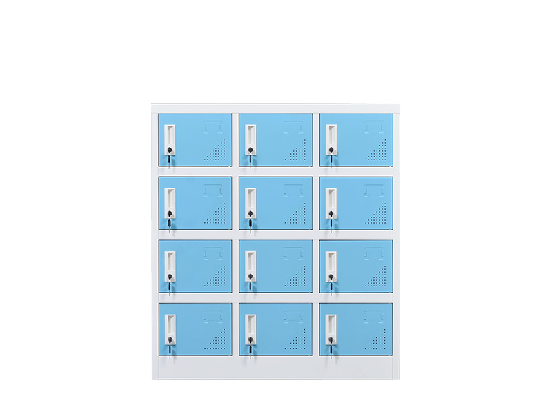 书包柜12门(蓝色)