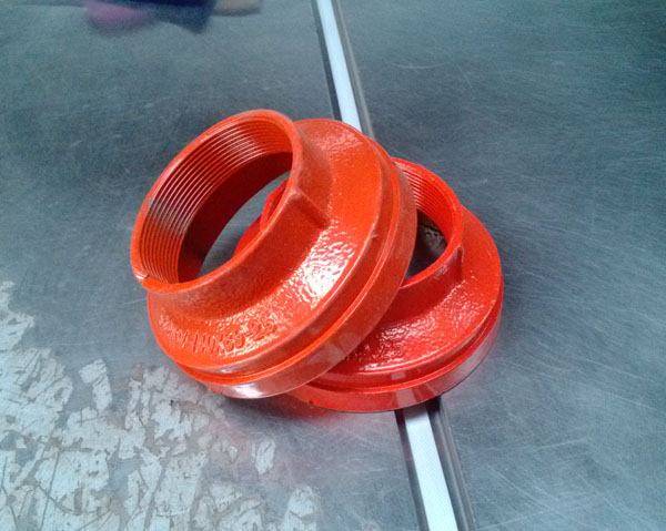 The function of fluted pipe fittings flange is introduced