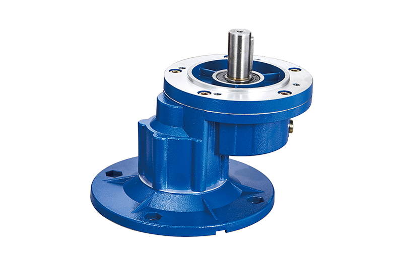 Combination of planet cone-disk stepless speed variator and WJ series worm-qear speed reducer