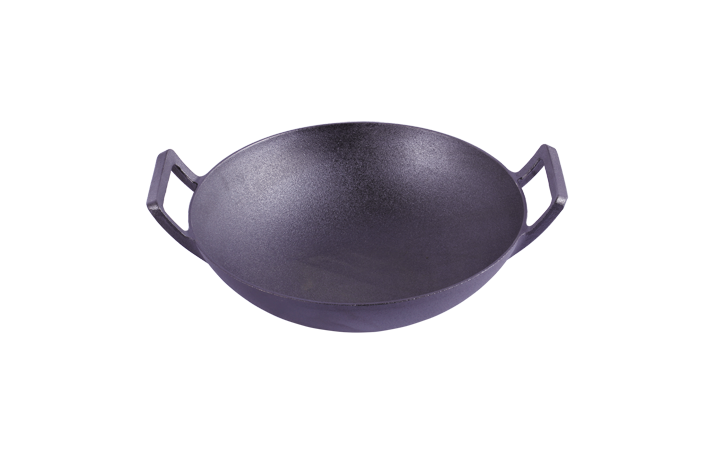 cast iron chinese wok deep wok preseasoned