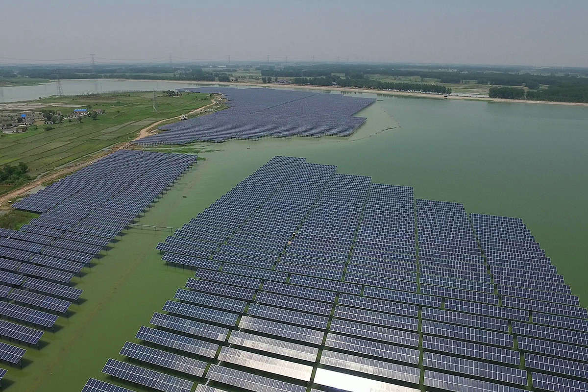 Central elétrica de pesca e complementação fotovoltaica de 40MW na China