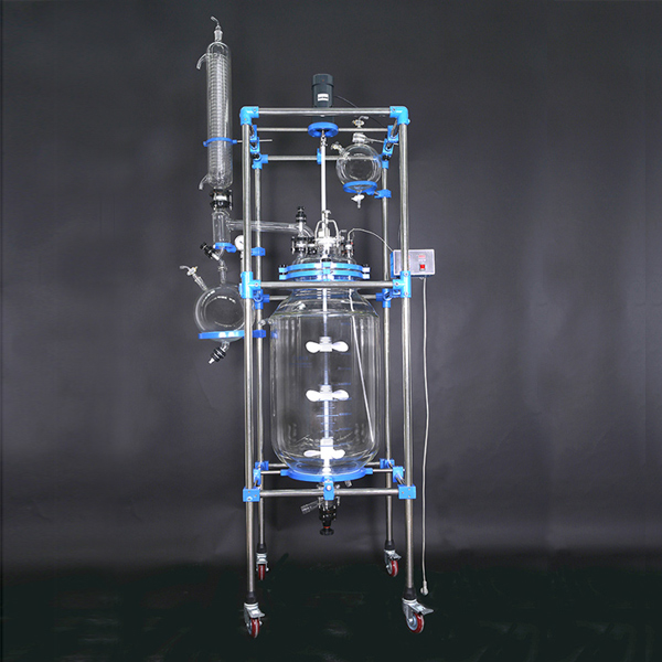 100L standard jacketed glass reactor