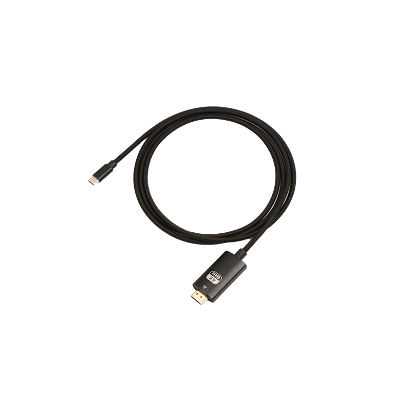 Type-C To HDMI 4K 60HZ black braid
