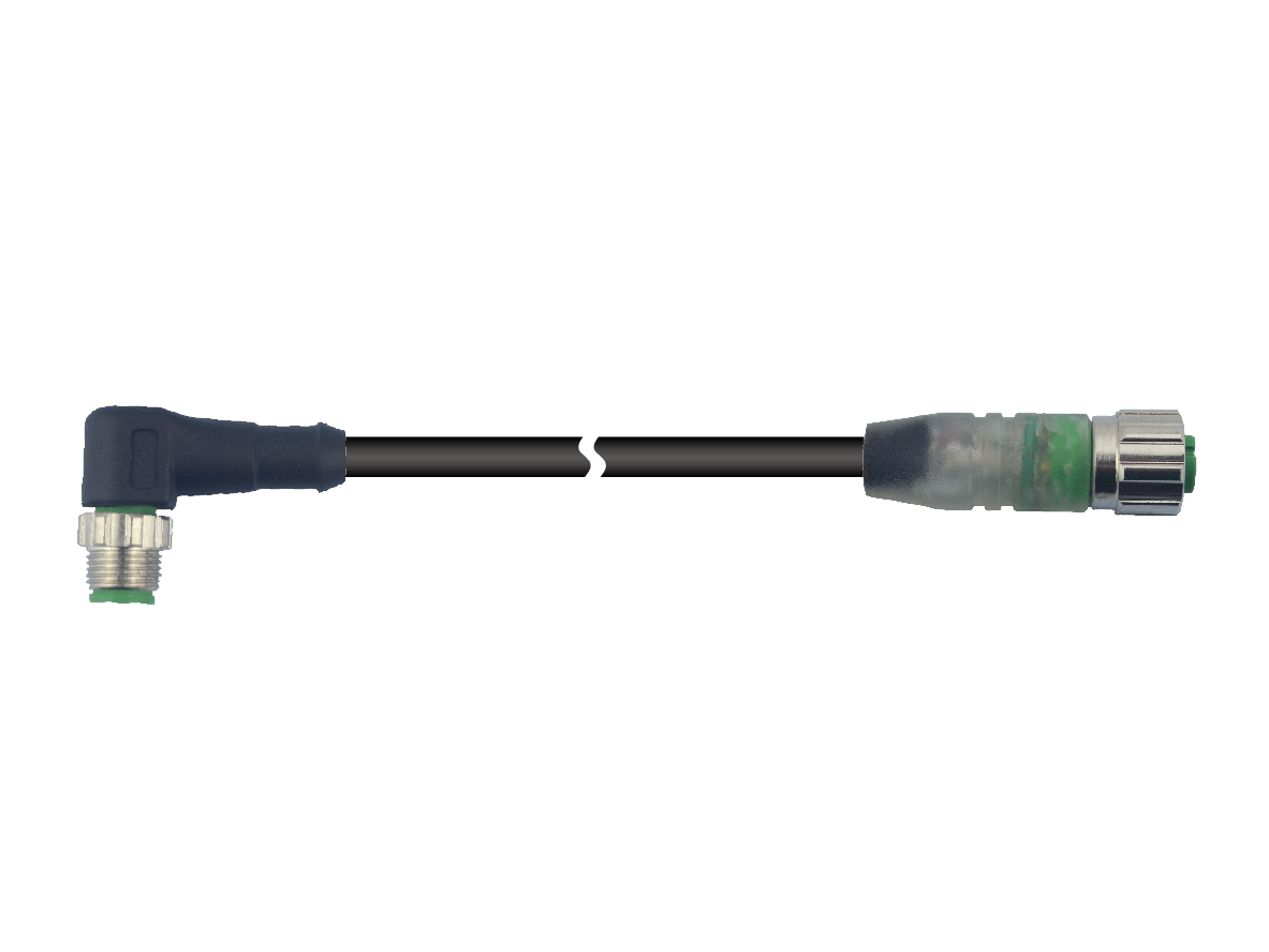 传感器/执行器电缆-M12-M03S/F03T-LED