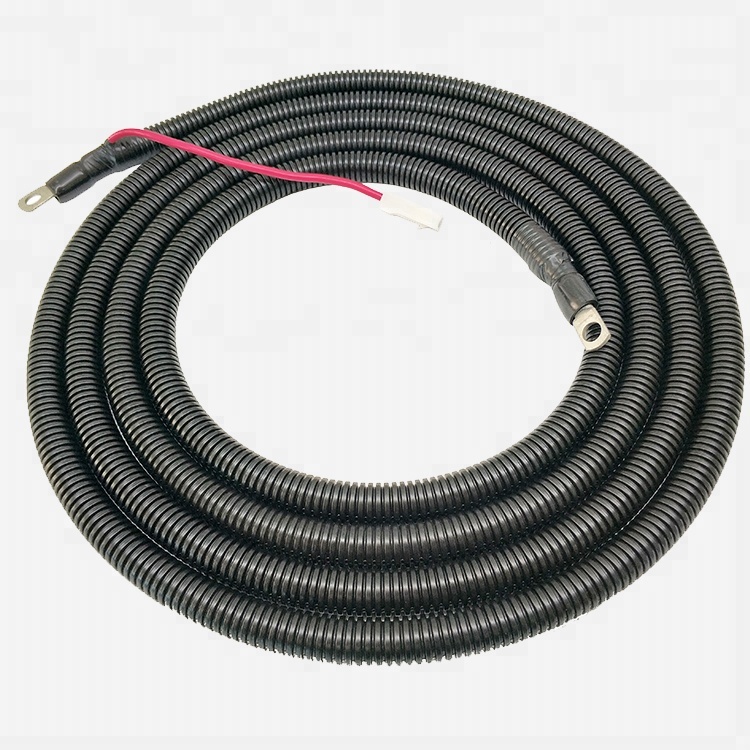 Automobile battery connect wire harness engine power supply cable assembly with pvc tube fits new energy hybrid ecars 