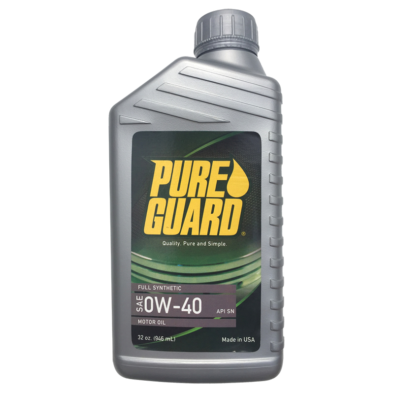 美国欧姆尼纯嘉保全合成汽机油 SAE 0W-40 SN 0.946L 美国原瓶原装进口PureGuard帕加德润滑油