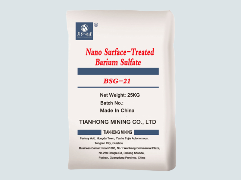 Nano Surface-Treated Barium Sulfate BSG-21