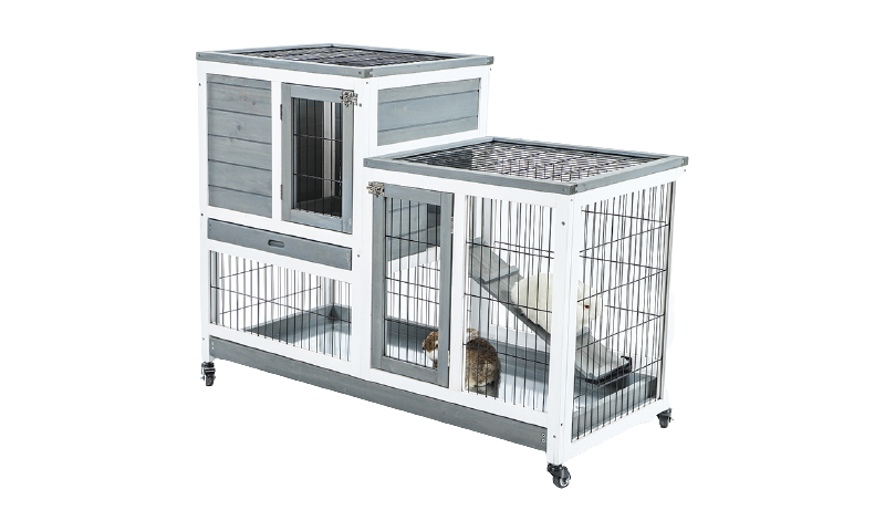 Wooden Rabbit Hutch Bunny cage Wooden pet house