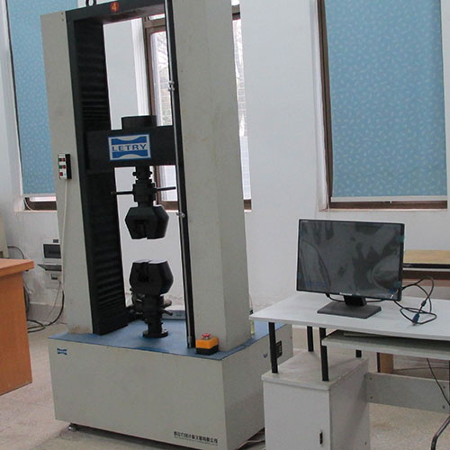 Electronic universal tensile testing machine
