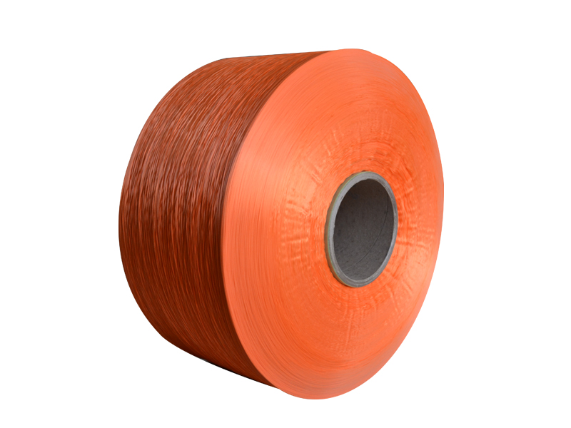 Orange high-strength polypropylene fiber