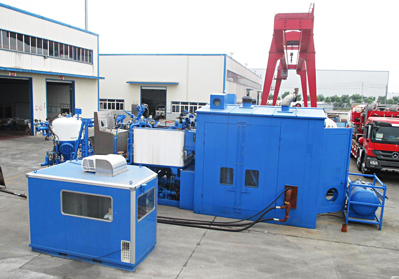 Marine Deep-Water Explosion-Proof Twin Engine & Twin Pump Cementing Skid