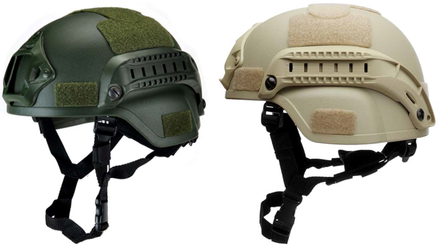 MICH tactical ballistic PE helmet