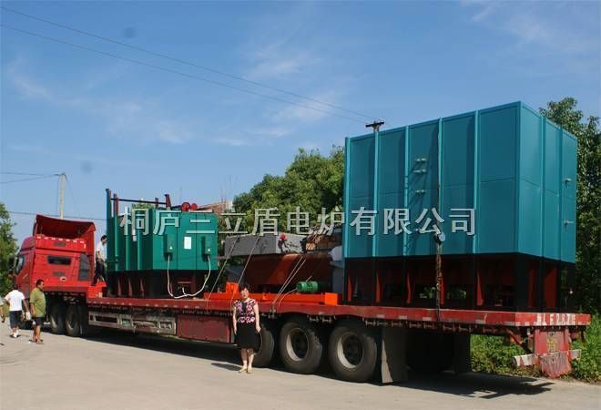 1200℃ Roll-over Car-bottom type furnaces are sold to each place