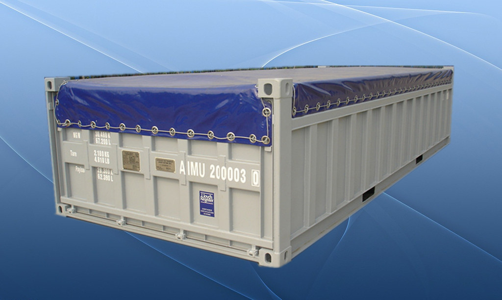 Top Curtain Container