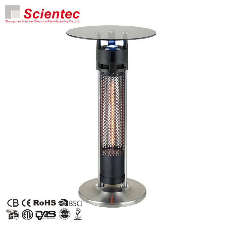 Table Heater With LED Light