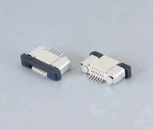 0.5mm Pitch YFC05L Series FPC Connector Push-Pull & Bottom Contact Type