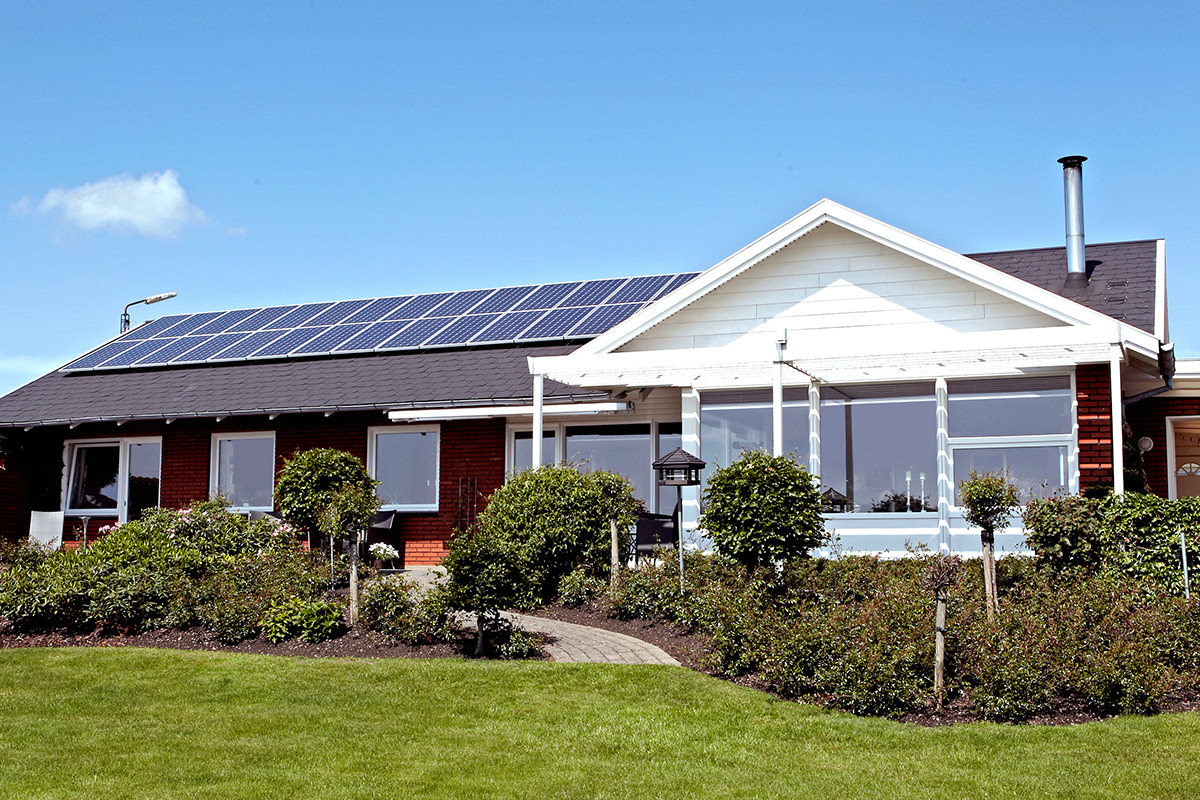 Sistema fotovoltaico de 8KW Techo residencial en Inglaterra