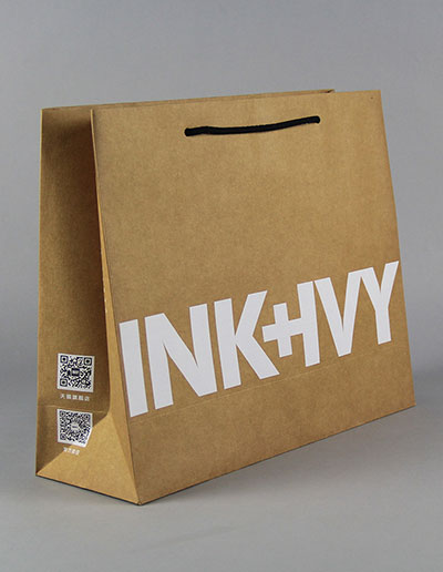 INK+IVY Creative Kraft Carton Customized clothing bag