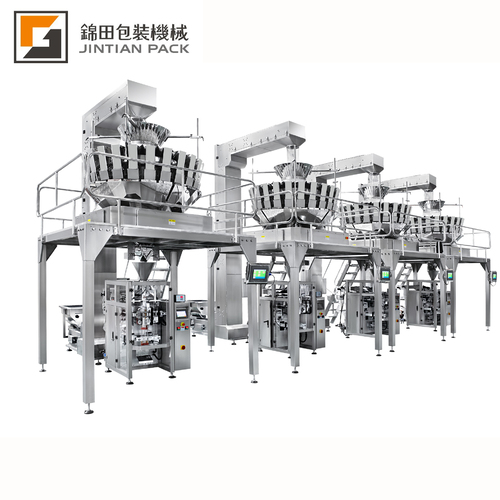 JT-520VW High speed automatic packing line with multihead weigher