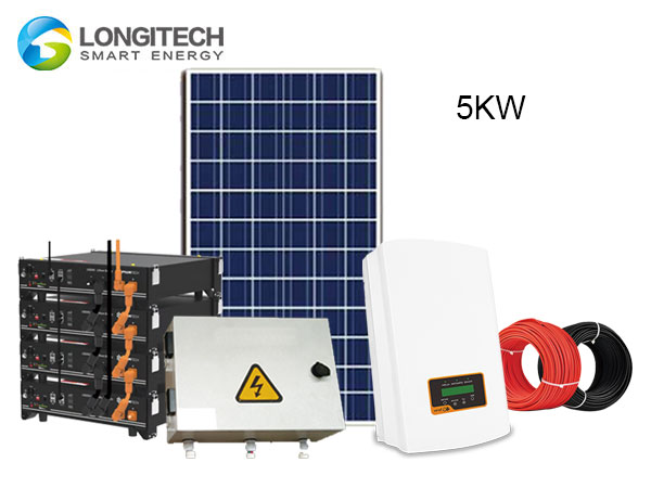 混合型太阳能发电系统（5KW）