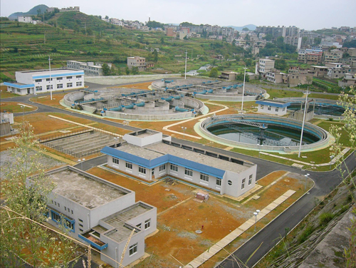The waterproof, impervious and leakage plugging project of the sewage treatment plant in Qincheng District of Tianshui City