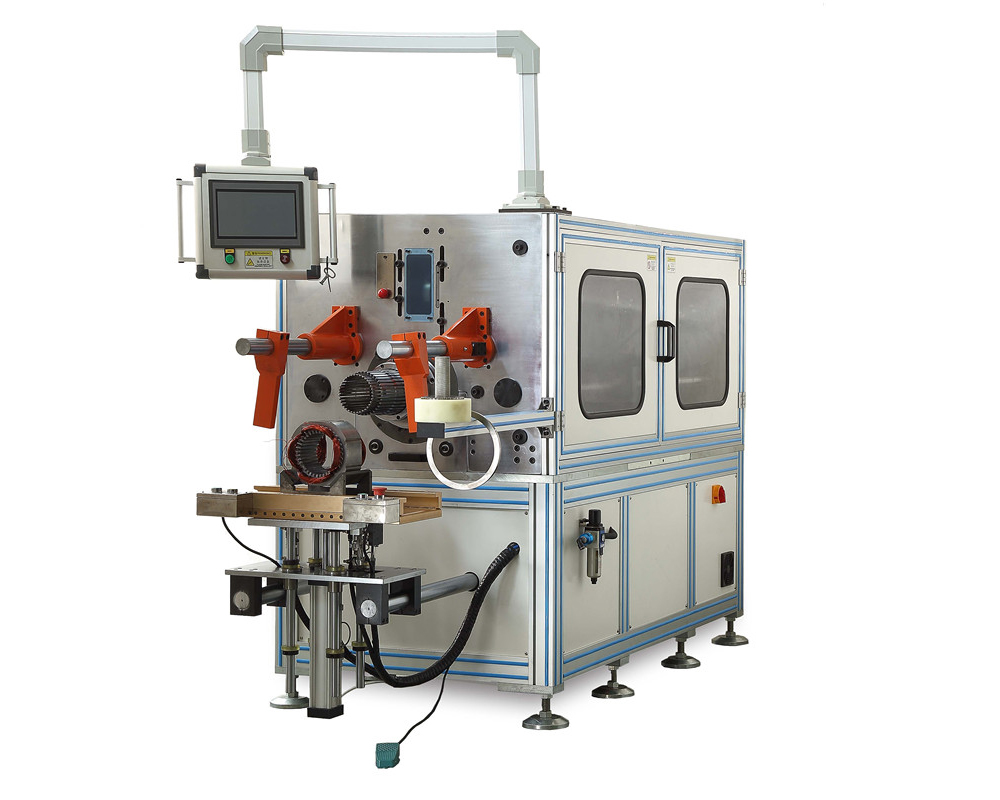 Horizontal wire embedding machine (the mold can be withdrawn)