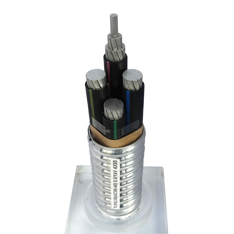 铝合金电缆YJHLV8(AC90-40) 0.6/1kV 4X95