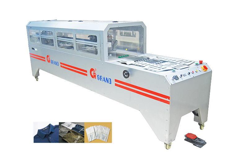 Automatic garment folding & baging machine