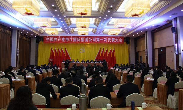 The First Party Congress of the Communist Party of China Zhongjiang International Group was Held Successfully
