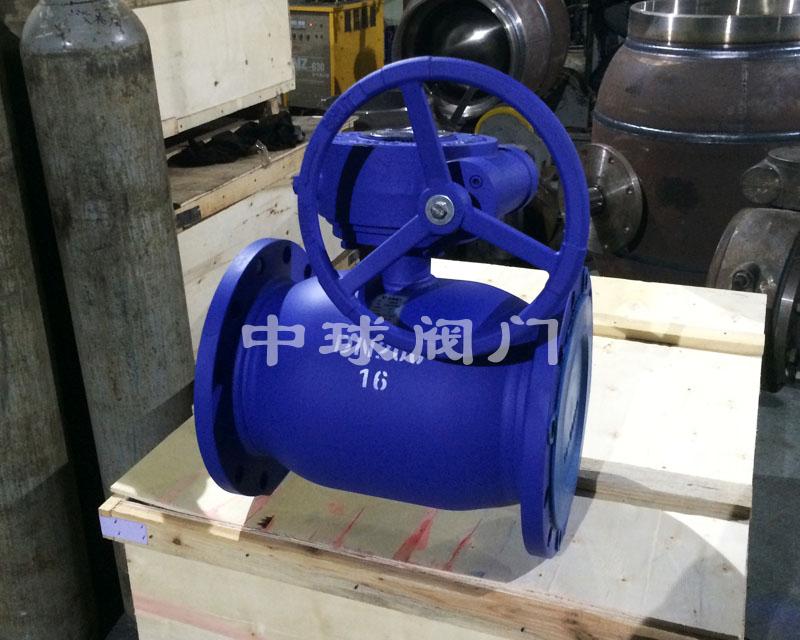 Flange type fully welded ball valve 02