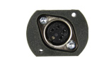 Solderable 4P-DIN Standard Socket