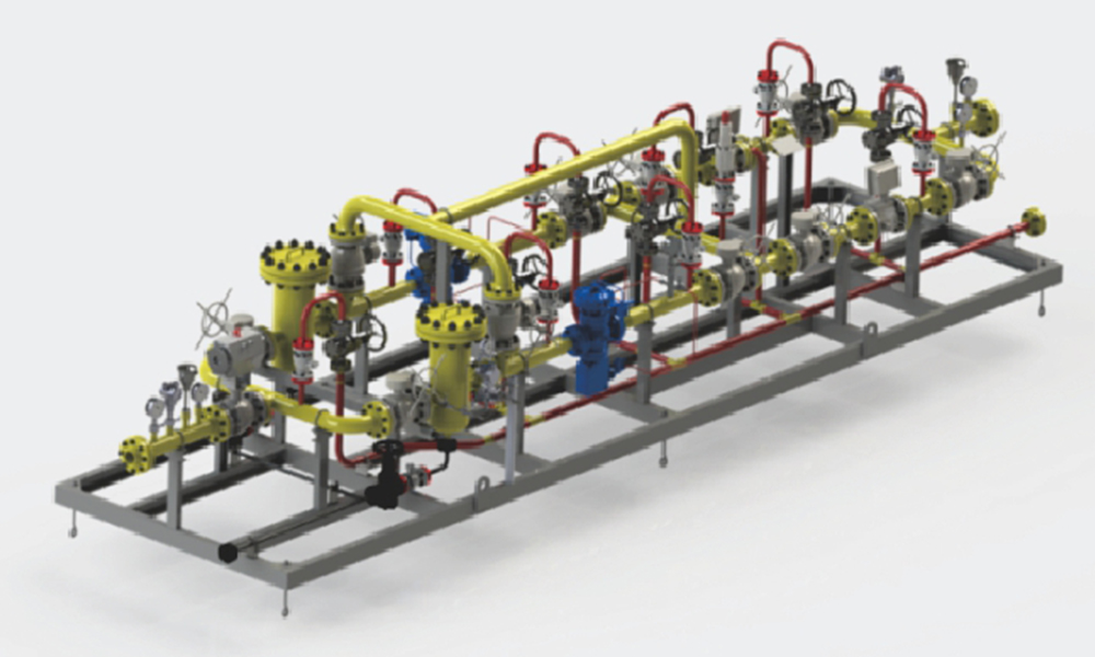 Medium and low pressure gas pressure regulator